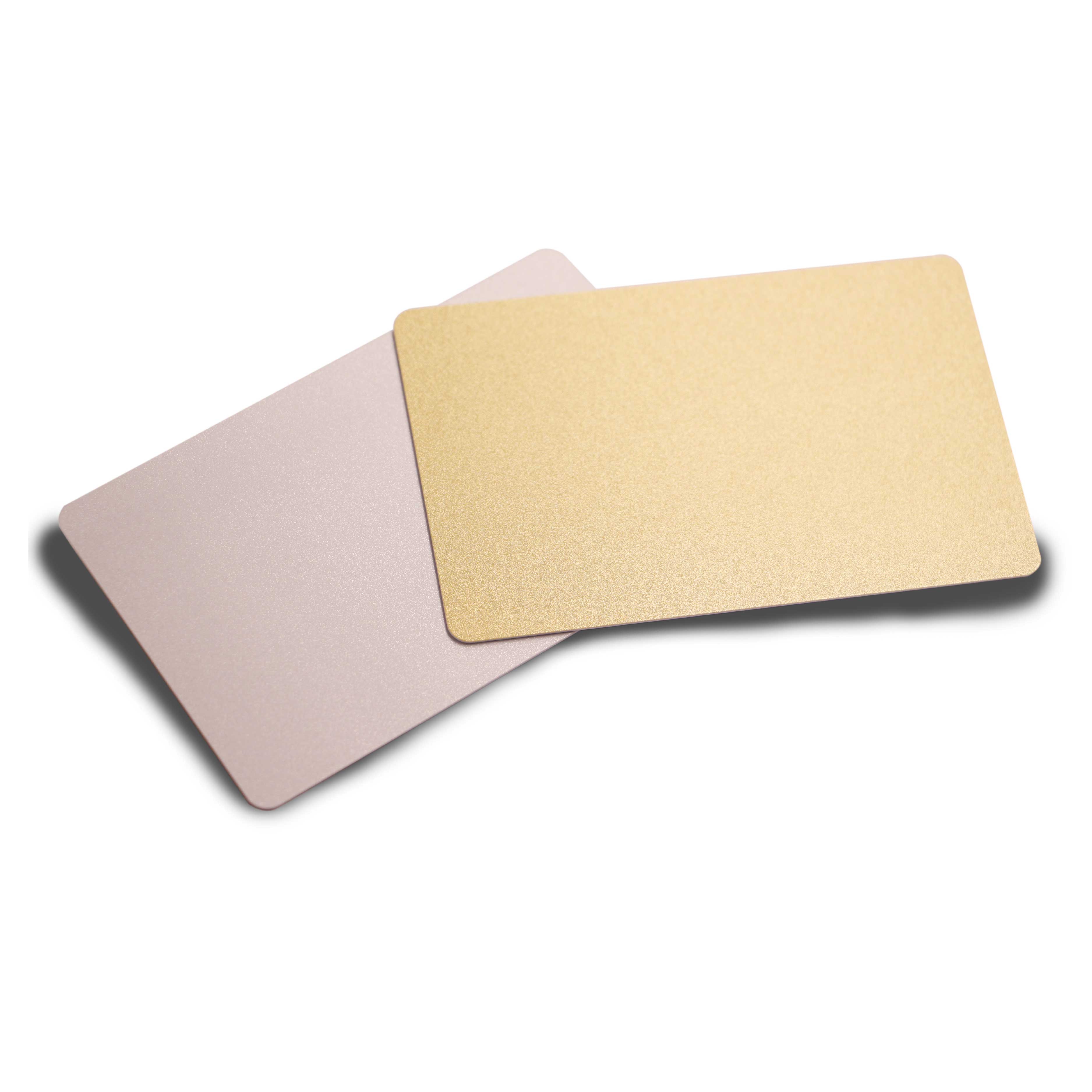 Gold powder VIP cards