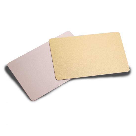 Gold Base colors Card with Chip